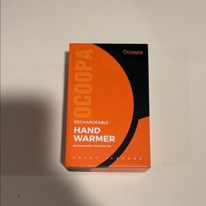 Orange Rechargeable Hand Warmer
